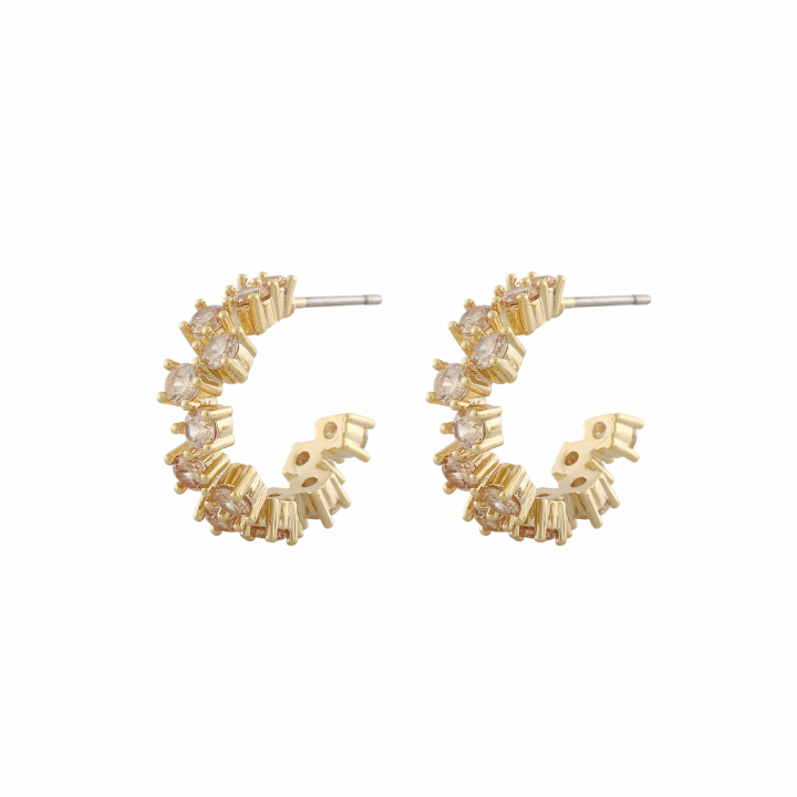 Product Image for SNÖ OF SWEDEN Nuit oval Ohrring Gold