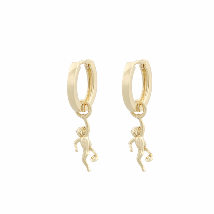 Product Image for SNÖ OF SWEDEN Piccadilly monkey ring Ohrring Gold