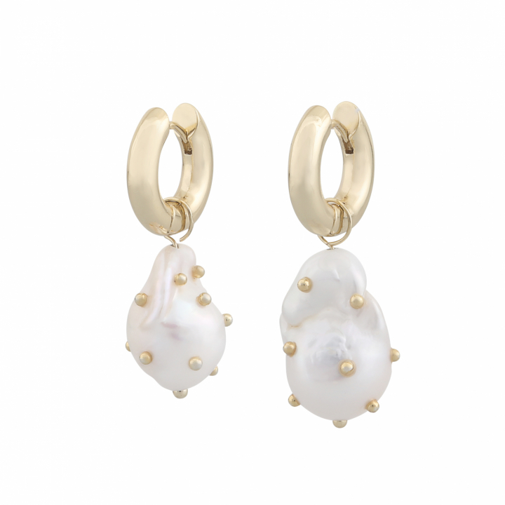 Product Image for SNÖ OF SWEDEN Arizona ring pendant ear gold white