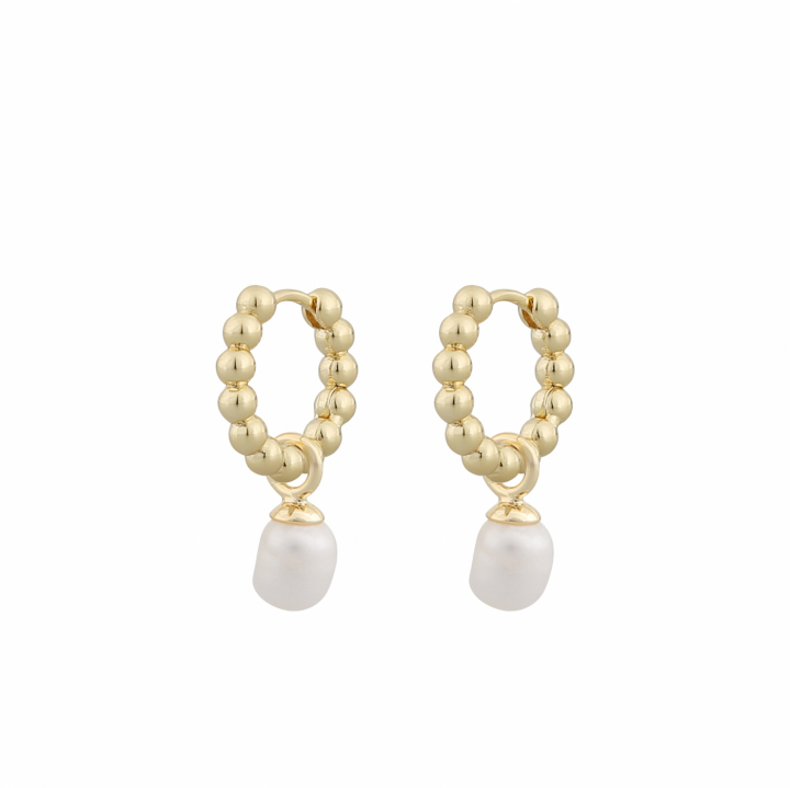 Product Image for SNÖ OF SWEDEN Arizona small ring pendant ear gold white