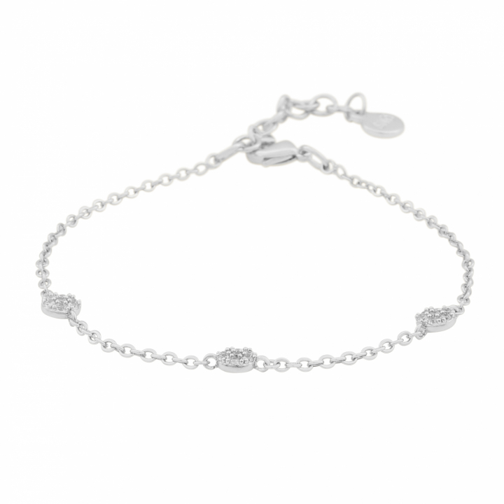 Product Image for SNÖ OF SWEDEN Copenhagen small chain brace Silber/clear-Onesize