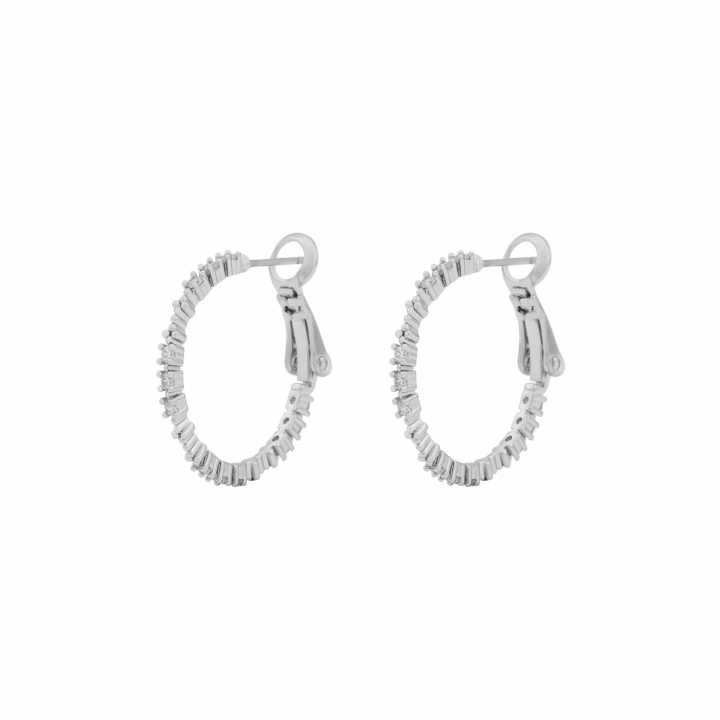 Product Image for SNÖ OF SWEDEN Copenhagen small ring ear Silber/clear-Onesize