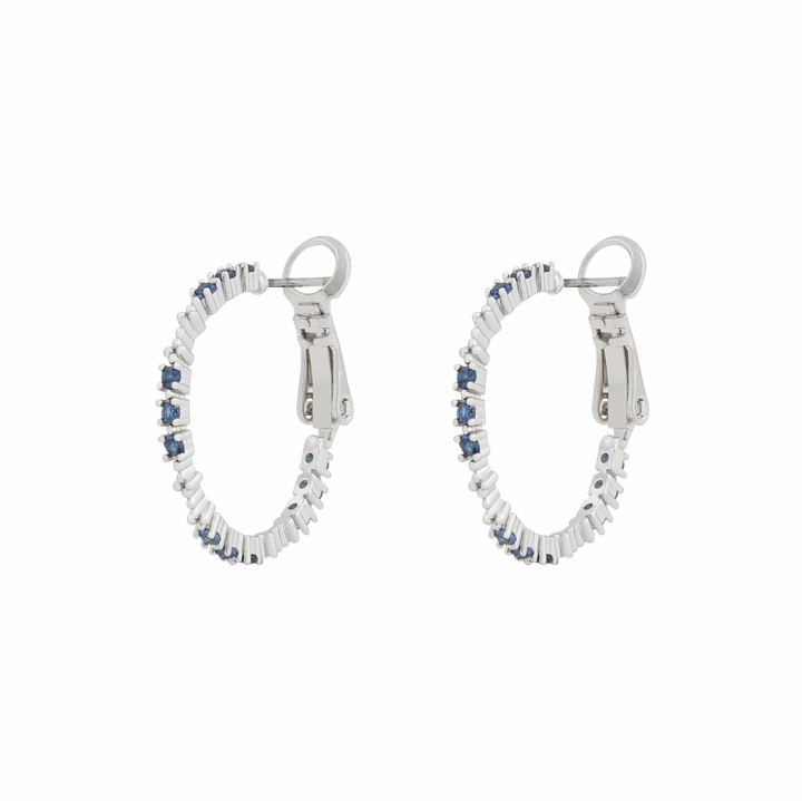 Product Image for SNÖ OF SWEDEN Copenhagen small ring ear Silber/denim-Onesize