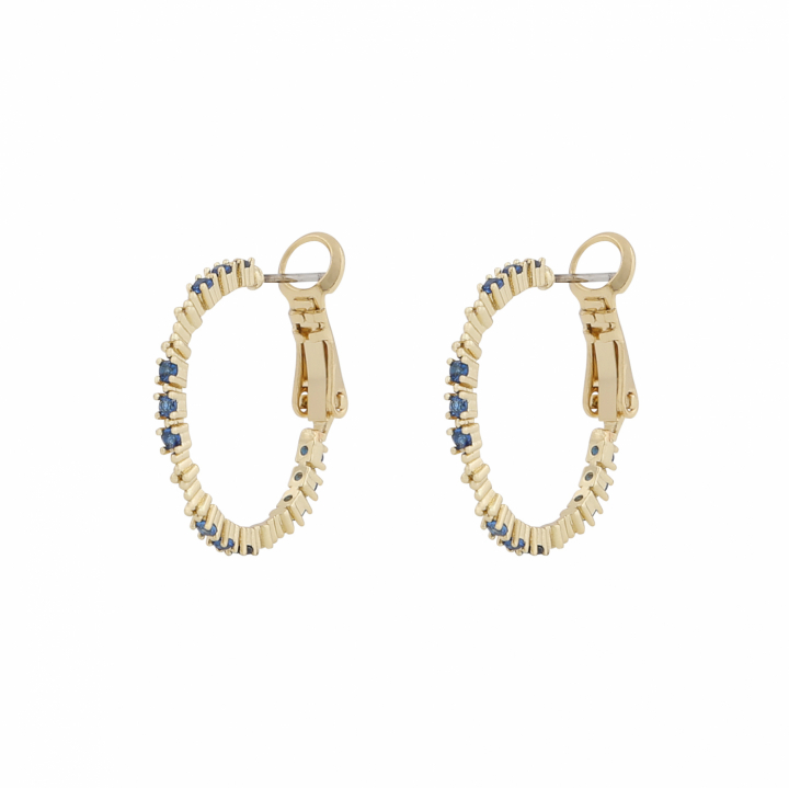 Product Image for SNÖ OF SWEDEN Copenhagen small ring ear Gold/denim-Onesize