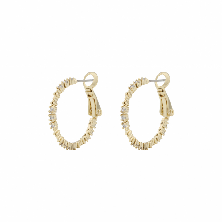 Product Image for SNÖ OF SWEDEN Copenhagen small ring ear Gold/clear-Onesize