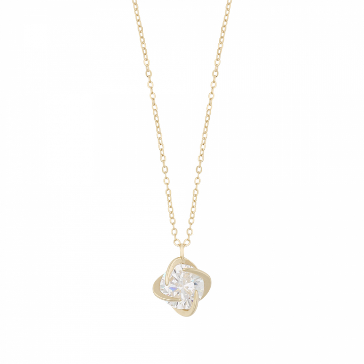Product Image for SNÖ OF SWEDEN Sevilla pendant neck gold clear 45 cm