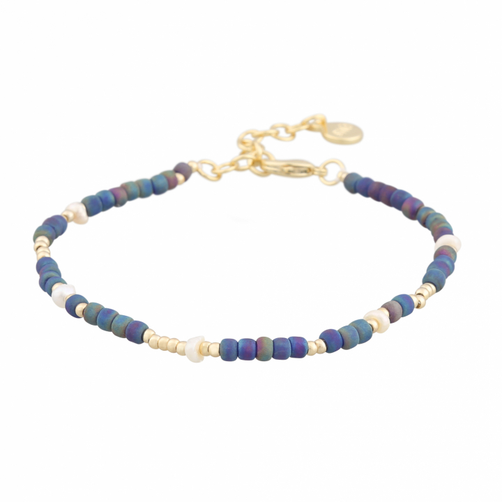 Product Image for SNÖ OF SWEDEN Capri pearl brace gold blue
