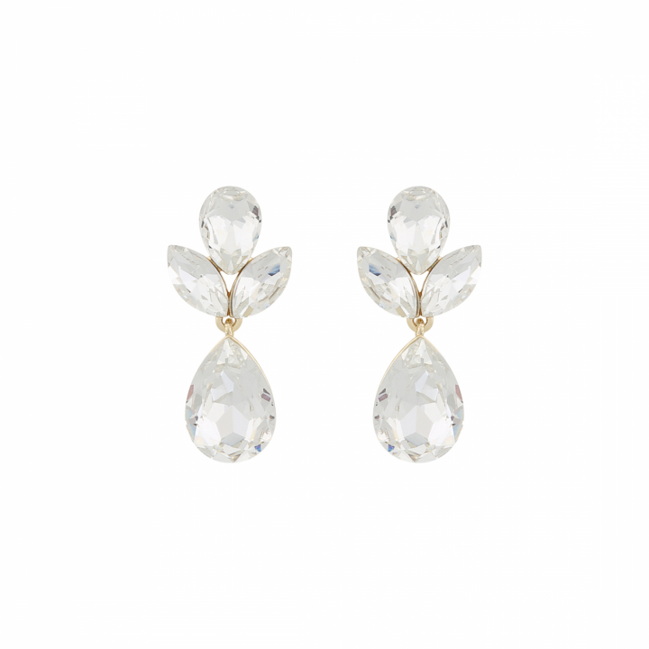 Product Image for SNÖ OF SWEDEN Swift drop pendant ear gold clear