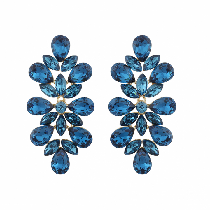 Product Image for SNÖ OF SWEDEN Swift big pendant ear gold denim