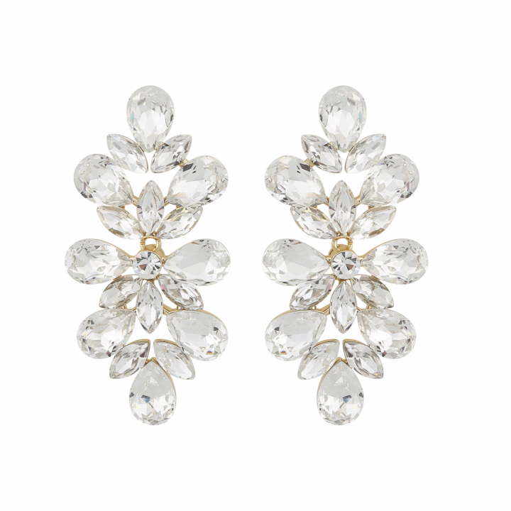 Product Image for SNÖ OF SWEDEN Swift big pendant ear gold clear