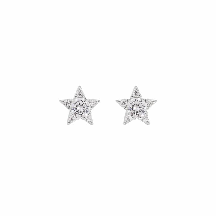 Product Image for SNÖ OF SWEDEN Wish star ear Silber/clear-Onesize