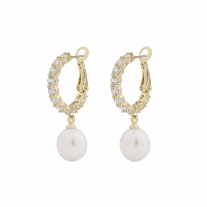 Product Image for SNÖ OF SWEDEN Saga ring pendant ear Gold/clear-Onesize