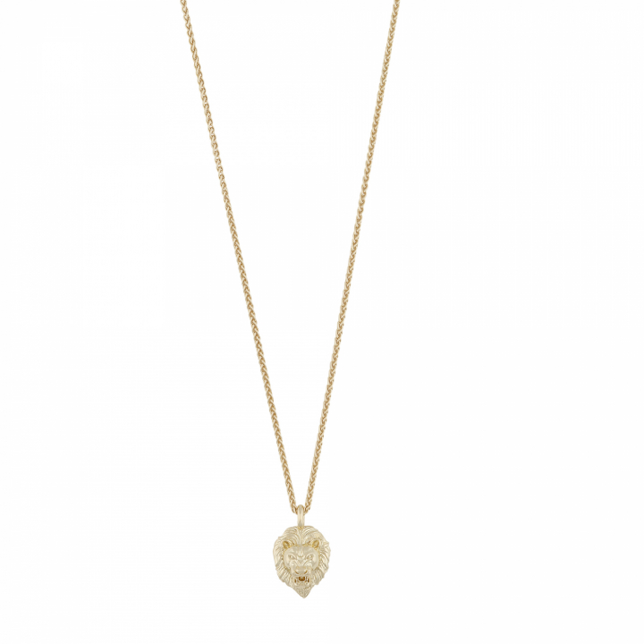 Product Image for SNÖ OF SWEDEN Oz lion pendant neck 45 plain Gold-45 cm
