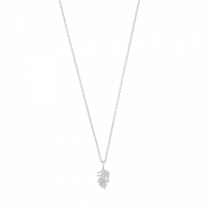 Product Image for SNÖ OF SWEDEN North pendant neck 50 Silber/clear-50 cm