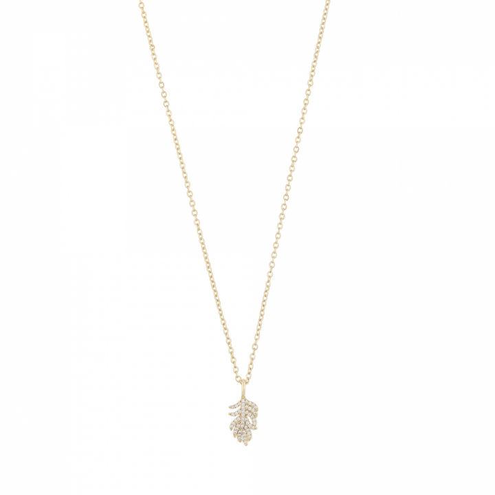 Product Image for SNÖ OF SWEDEN North pendant neck 50 Gold/clear-50 cm