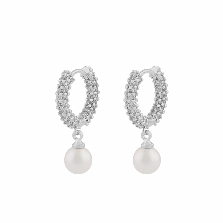 Product Image for SNÖ OF SWEDEN Lydia pearl ring ear Silber
