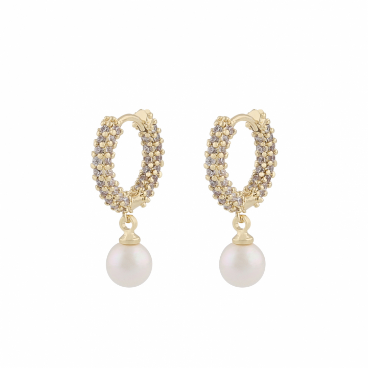 Product Image for SNÖ OF SWEDEN Lydia pearl ring ear Gold