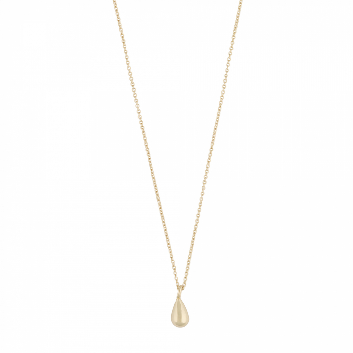 Gina pendant neck 42 Gold in der Gruppe Halsketten / Goldhalsketten bei SCANDINAVIAN JEWELRY DESIGN (1294-0445-257)