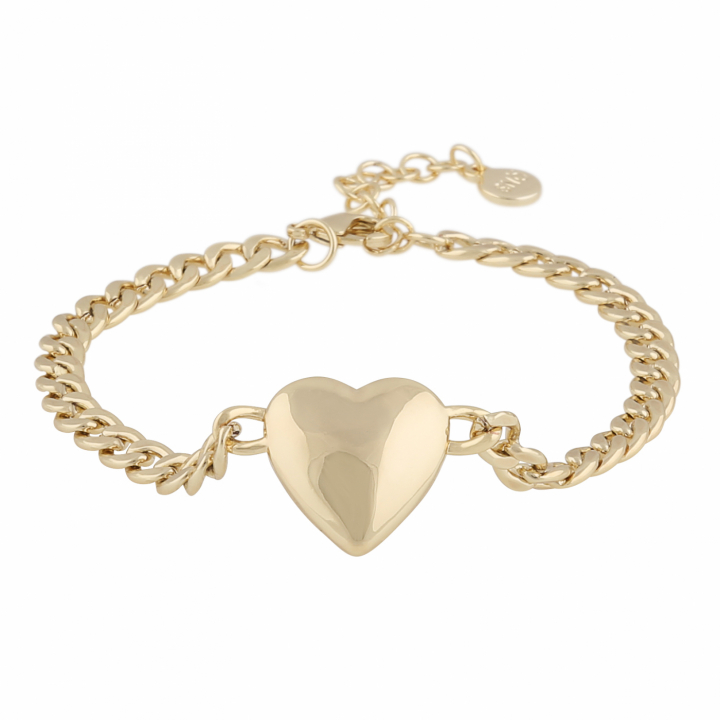 Product Image for SNÖ OF SWEDEN Brooklyn big heart chain brace Gold
