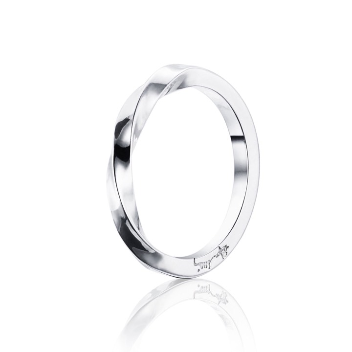 Viking Plain Ring Silber in der Gruppe Ringe / Silberringe bei SCANDINAVIAN JEWELRY DESIGN (13-100-00978)