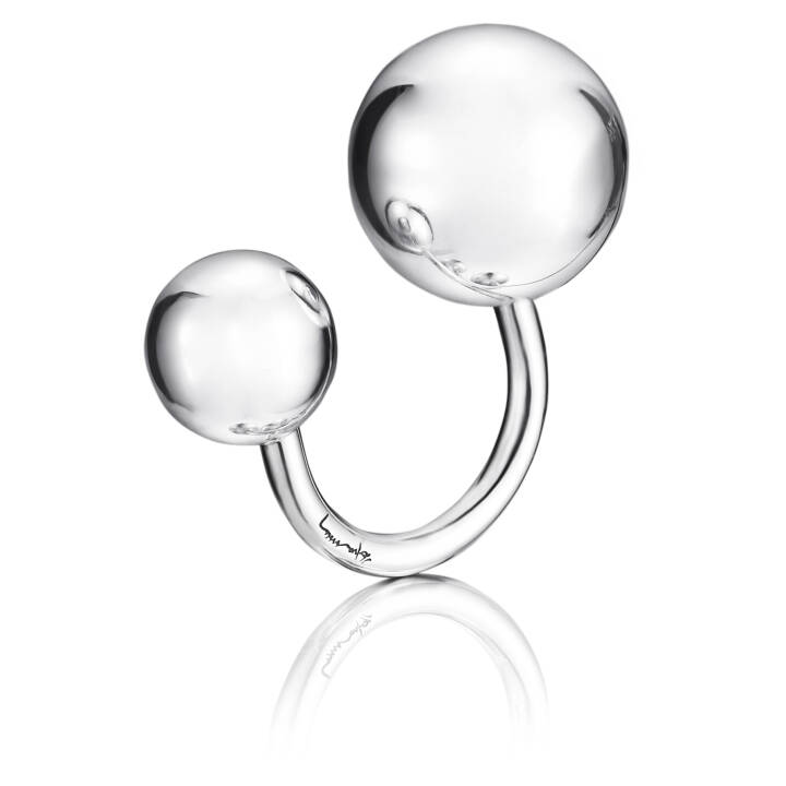 Balls Ring Silber in der Gruppe Ringe / Silberringe bei SCANDINAVIAN JEWELRY DESIGN (13-100-01003)