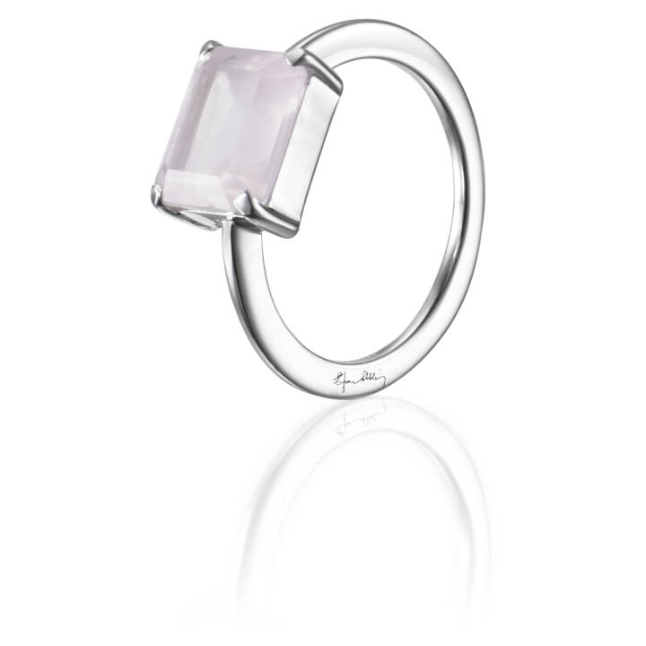 A Rose Dream Ring Silber in der Gruppe Ringe / Silberringe bei SCANDINAVIAN JEWELRY DESIGN (13-100-01341)
