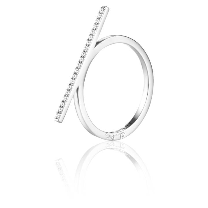 Starline Ring Silber in der Gruppe Ringe / Diamantringe bei SCANDINAVIAN JEWELRY DESIGN (13-100-01950)