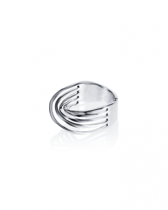 Bridges Ring Silber in der Gruppe Ringe / Silberringe bei SCANDINAVIAN JEWELRY DESIGN (13-100-02144)