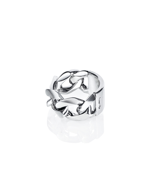 Rock My Chain Ring Silver 17.50 in der Gruppe Ringe / Silberringe bei SCANDINAVIAN JEWELRY DESIGN (13-100-02179-1750)