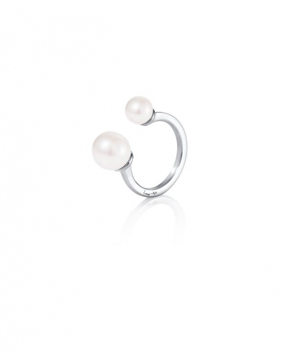Drip Drop Ring Silber in der Gruppe Ringe / Silberringe bei SCANDINAVIAN JEWELRY DESIGN (13-100-02228)