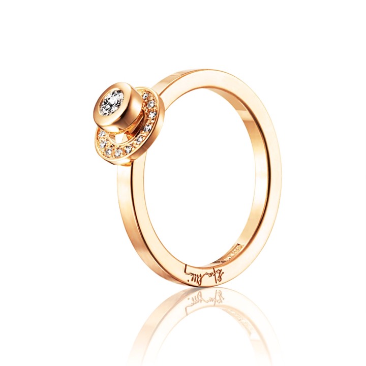 AVO Wedding Ring Gold in der Gruppe Ringe / Verlobungs- & Eheringe bei SCANDINAVIAN JEWELRY DESIGN (13-101-00998)