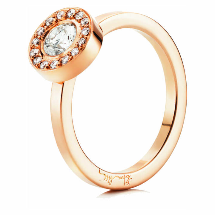 Wedding & Stars 0.40 ct diamant Ring Gold in der Gruppe Ringe / Verlobungs- & Eheringe bei SCANDINAVIAN JEWELRY DESIGN (13-101-01125)