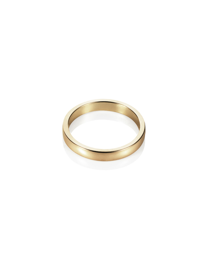 Half Round Thin Ring Gold in der Gruppe Ringe / Goldringe bei SCANDINAVIAN JEWELRY DESIGN (13-101-02186-0000)