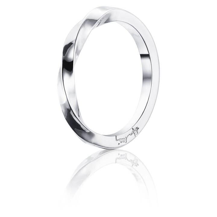 Product Image for Efva Attling Viking Plain Ring Weißgold 15.00 mm