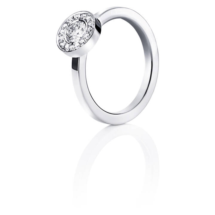 Wedding & Stars 0.40 ct diamant Ring Weißgold in der Gruppe Ringe / Verlobungs- & Eheringe bei SCANDINAVIAN JEWELRY DESIGN (13-102-01125)