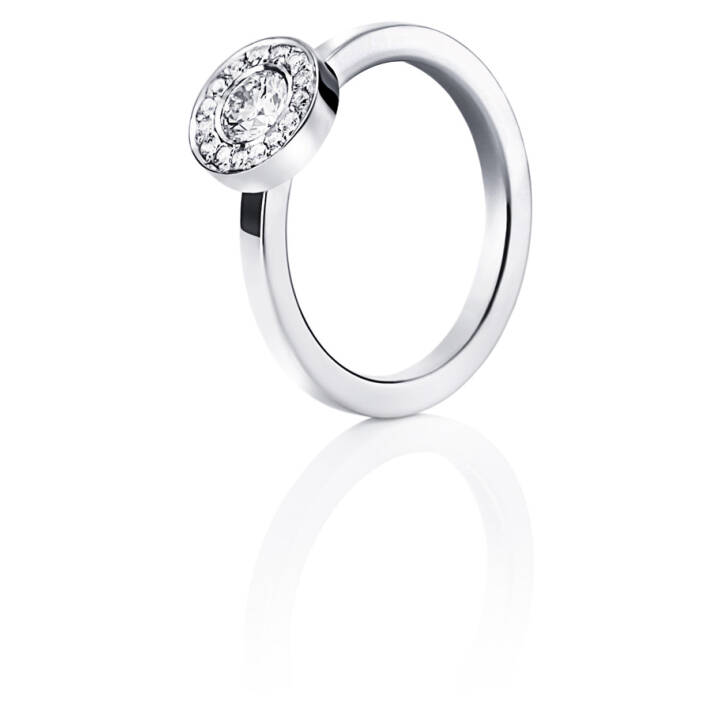 Product Image for Efva Attling Wedding & Stars 040 ct Ring Weißgold 15.00 mm