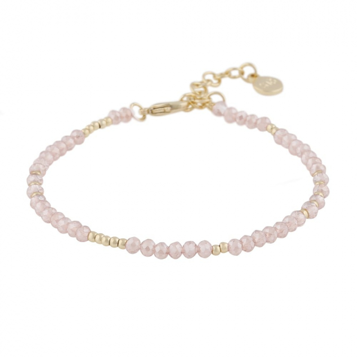 Harper brace Gold light pink in der Gruppe Armbänder / Goldarmbänder bei SCANDINAVIAN JEWELRY DESIGN (1314-3300-379)