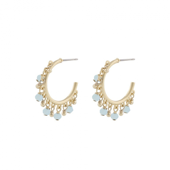 Product Image for SNÖ OF SWEDEN Harper charm ring ear Gold light blue