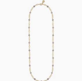 Product Image for SNÖ OF SWEDEN Lara small stone chain Necklace Gold