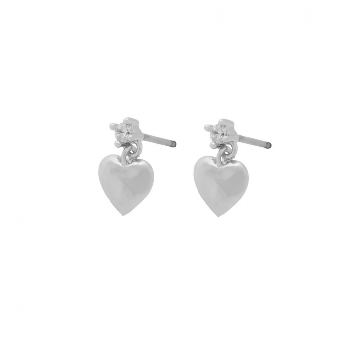 Cute short Earrings Silver in der Gruppe Ohrringe / Silberohrringe  bei SCANDINAVIAN JEWELRY DESIGN (1394-6700-012)