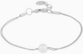 Karan double chain Bracelet Silver in der Gruppe Armbänder / Silberarmbänder bei SCANDINAVIAN JEWELRY DESIGN (1399-3500-010)
