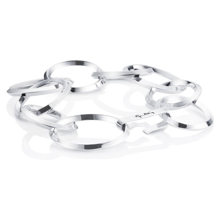 Chain Reaction Armbänder Silber in der Gruppe Armbänder / Silberarmbänder bei SCANDINAVIAN JEWELRY DESIGN (14-100-00243)