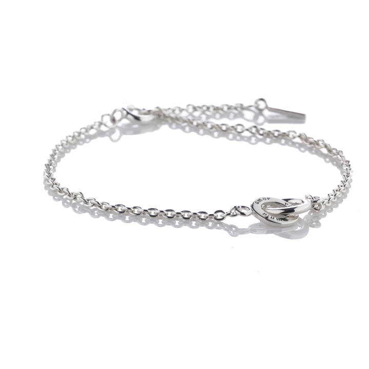 Mini Twosome Armbänder Silber 17-19 cm in der Gruppe Armbänder / Silberarmbänder bei SCANDINAVIAN JEWELRY DESIGN (14-100-00571-1719)