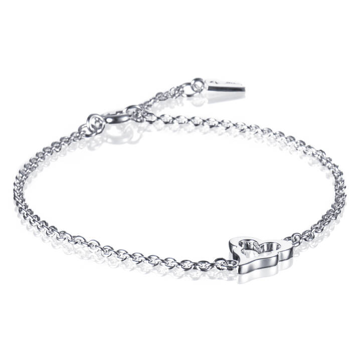 Product Image for Efva Attling Mini Crazy Heart Armbänder Silber 17-19 cm