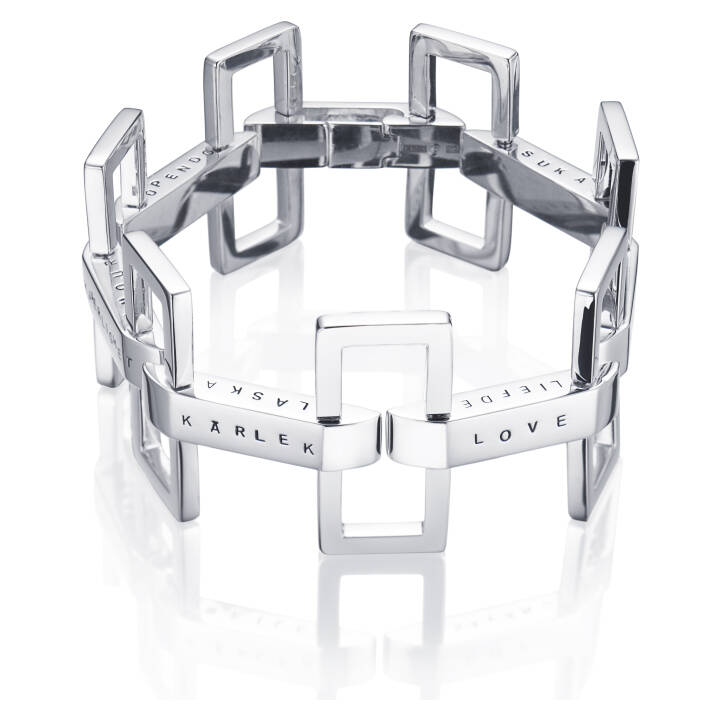 Ultimate Love Armbänder Silber in der Gruppe Armbänder / Silberarmbänder bei SCANDINAVIAN JEWELRY DESIGN (14-100-00875)