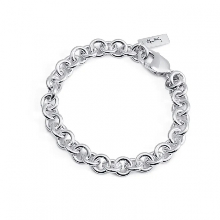 Chain Armbänder Silber in der Gruppe Armbänder / Silberarmbänder bei SCANDINAVIAN JEWELRY DESIGN (14-100-02005)