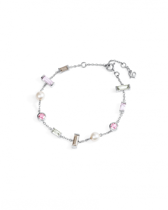 Dreams & Pearls Armbänder Silber in der Gruppe Armbänder / Silberarmbänder bei SCANDINAVIAN JEWELRY DESIGN (14-100-02150-1619)