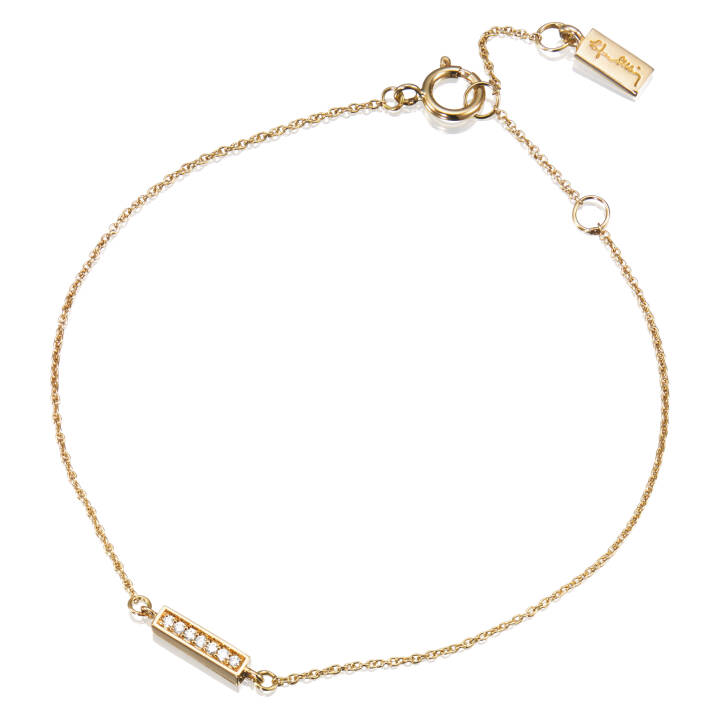Thin Stars Armbänder Gold 16-19 cm in der Gruppe Armbänder / Diamantarmbänder bei SCANDINAVIAN JEWELRY DESIGN (14-101-01618-1619)
