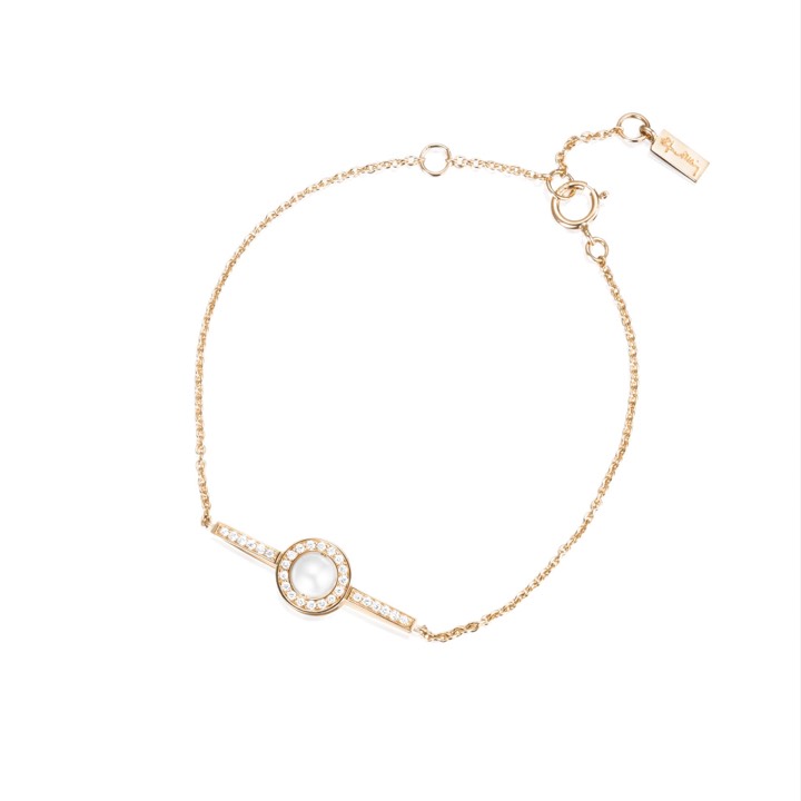 Little Day Pearl & Stars Armbänder Gold 16-19 cm in der Gruppe Armbänder / Diamantarmbänder bei SCANDINAVIAN JEWELRY DESIGN (14-101-01910-1619)