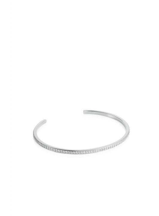 Stars Cuff Weißgold in der Gruppe Armbänder / Weißgoldarmbänder bei SCANDINAVIAN JEWELRY DESIGN (14-102-01997)